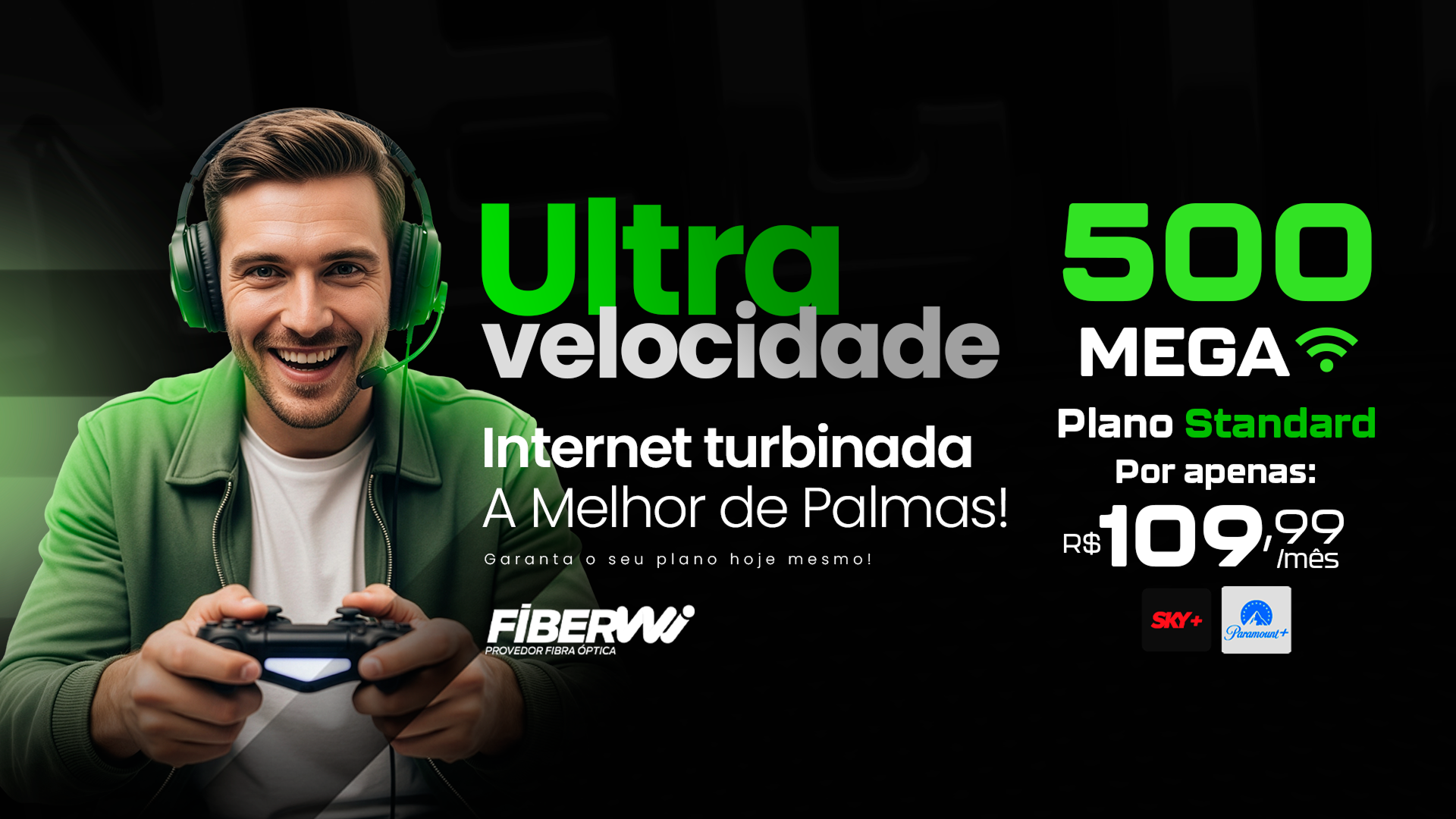 Banner do plano 500 mega